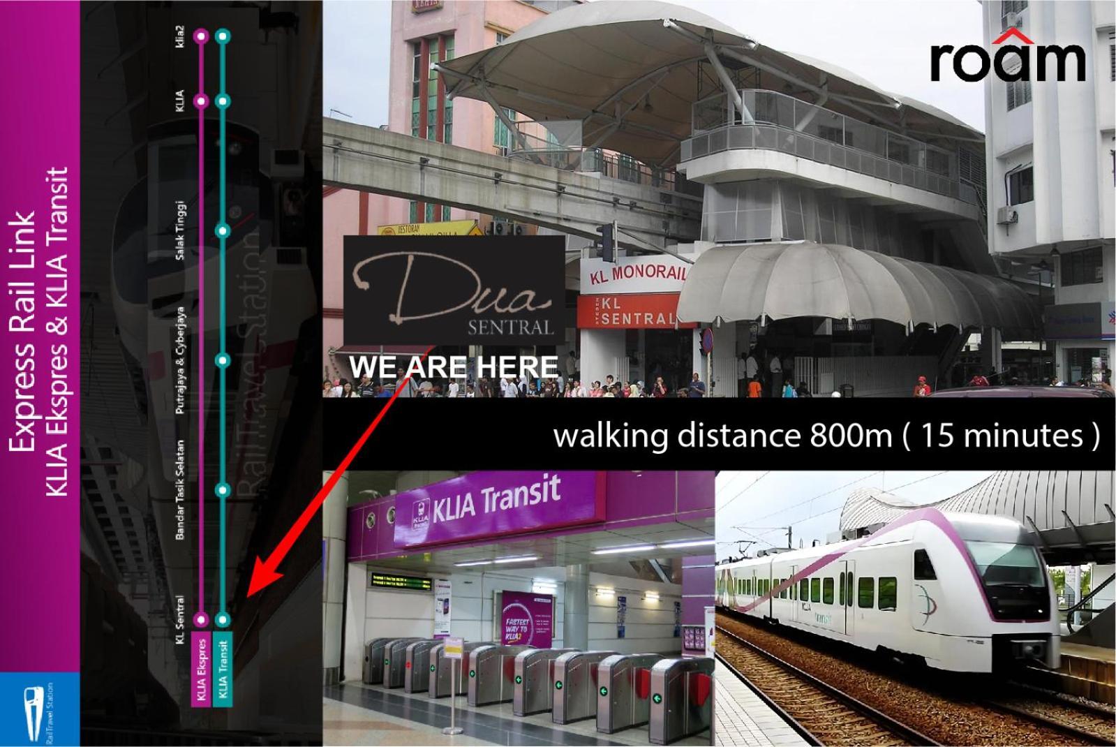 Apartamento Dua Sentral Kl Sentral Kuala Lumpur Exterior foto